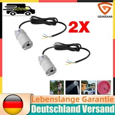 2X 12V Minipumpe 600L/H Tauchpumpe Wasserpumpe Wohnwagen Camping Garten Pumpe