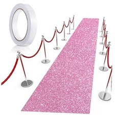 Carpet Runner Runway Rug 55 GSM Thickness with Carpet Tape for Prom