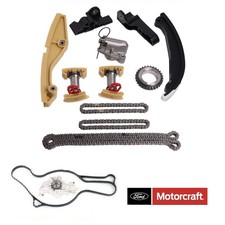 Juego de bomba de agua para motos de cadena de distribución para 13-19 Ford Explorer Edge Flex Taurus