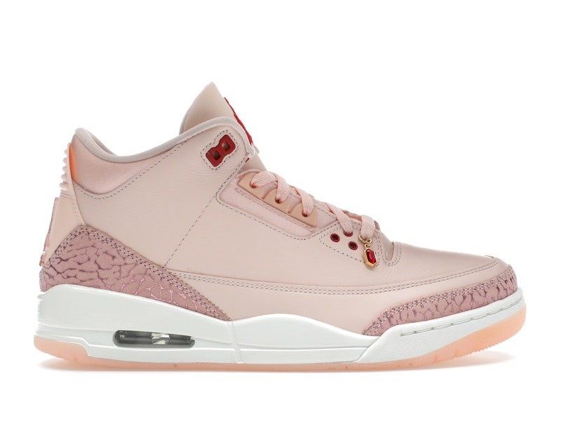 women's air jordan 3 rust pink