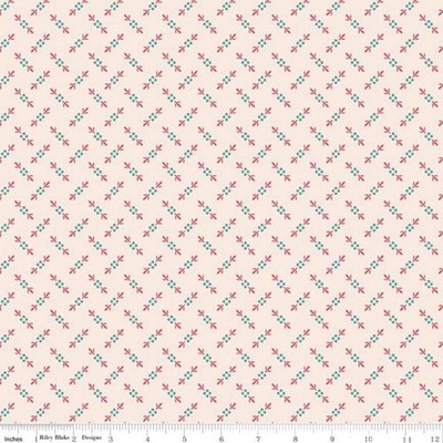 Americana Proud Tea Rose - Riley Blake Designs - Quilting Cotton Fabric by the y