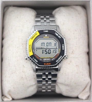 Montre Homme Seiko Selection S Series SBJG017 Jaune Rotocall Reissue Modèle Q... - Photo 1/4