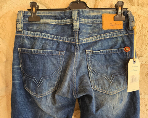 Jeans homme bleu neuf Pepe Jeans taille W29-L34 London (or2) - Imagen 4 de 6