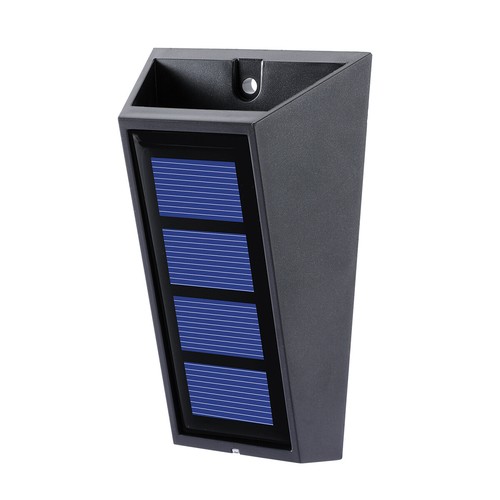 2Pack Solar Wall Lights Dual Color Waterproof Up & Down Balcony Garden Yard Lamp - Picture 14 of 22