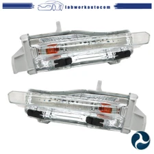 Turn Signal Lights Bumper Lamps For 2019-2022 Honda Pilot Front Left+Right Side