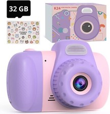 HIMEN Kids Camera Toys for Girls Age 3-8 - Christmas Birthday Gifts for 4 5 6 7
