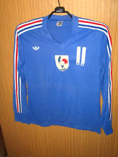 Maillot porté shirt worn match ancien EQUIPE DE FRANCE  VOLLEYBALL 70's VENTEX