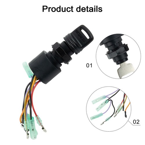 Boat Ignition Switch with Key Replacement for Mercury Mariner Outboard Motor - Picture 4 of 15