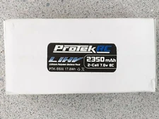 ProTek RC HV LiPo Receiver Battery Pack HB/TLR 8IGHT 7.6V/2350mAh PTK-5500 New!!