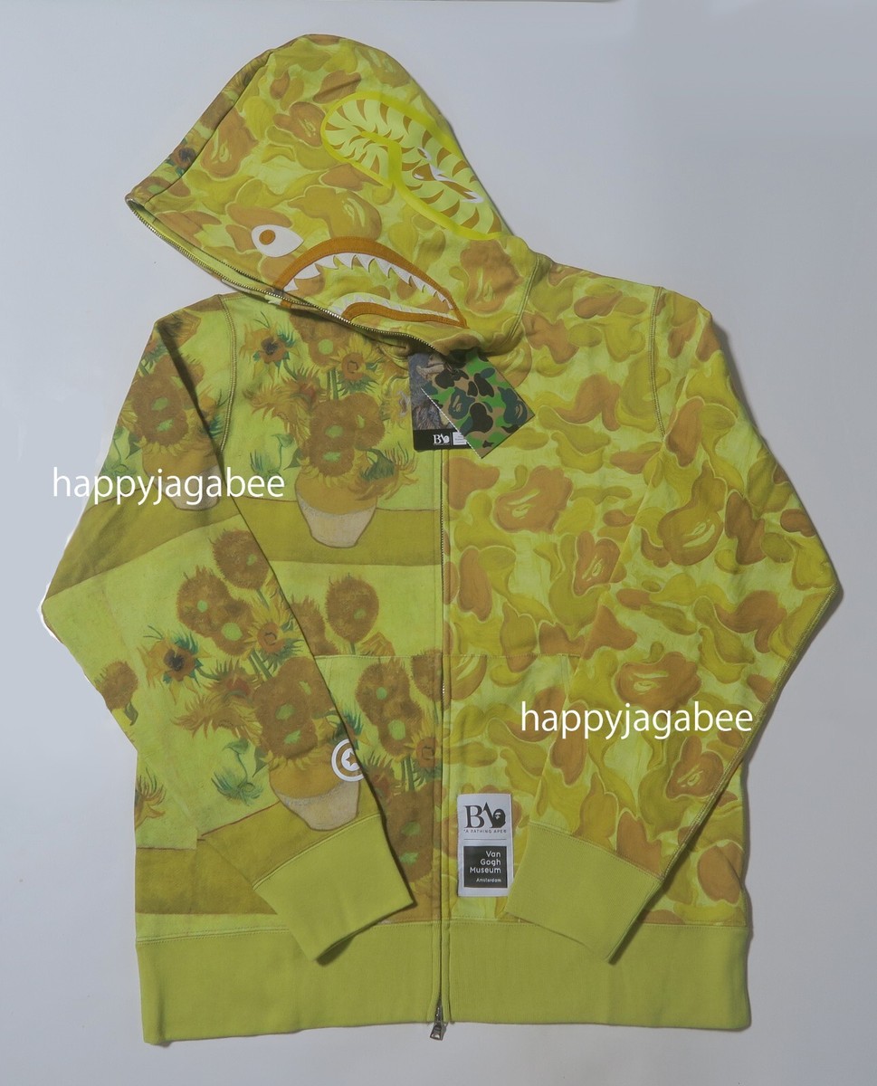 トップス A BATHING APE Van Gogh Museum 2XL yellow A BATHING APE® x Van Gogh Museum – us.bape.com