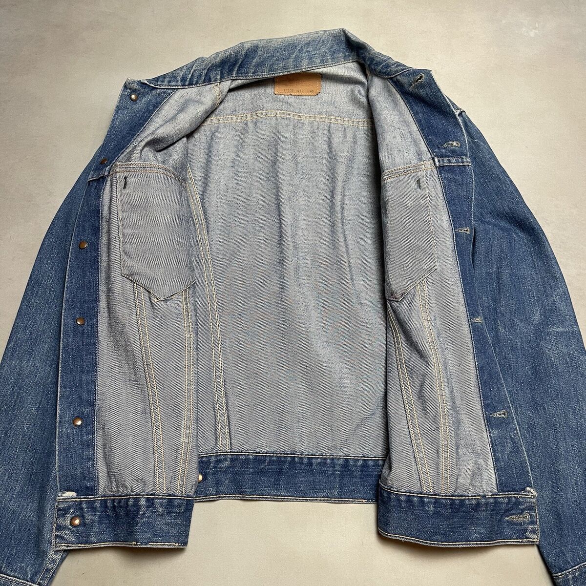 Vintage 60s BIG E Levi's 70505 0217 Denim Trucker Jacket Vintage 60s BIG E Levi's 70505 0217 Denim Trucker Jacket