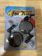 CHEAPEST ONLINE Motrax 3" Bar End Mirrors Black To Fit 7/8" Bars MBM2 #C