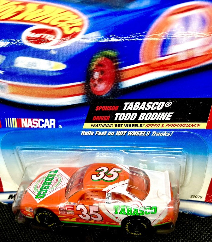 HOT WHEELS nascar pro racing “35 Todd Bodine Pontiac Grand Prix die cast car