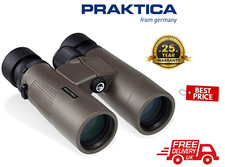 Praktica Pioneer R 10x42 Binoculars Umber PRA244 (Stock of UK)
