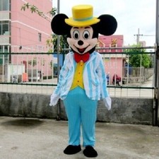 Navy Mickey Mascot Costume Cosplay Party Fancy Dress Suits Adult Unisex Costume