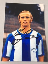 ERICH BEER Hertha BSC 1971/72 signed Foto 10x14,5 Autogramm