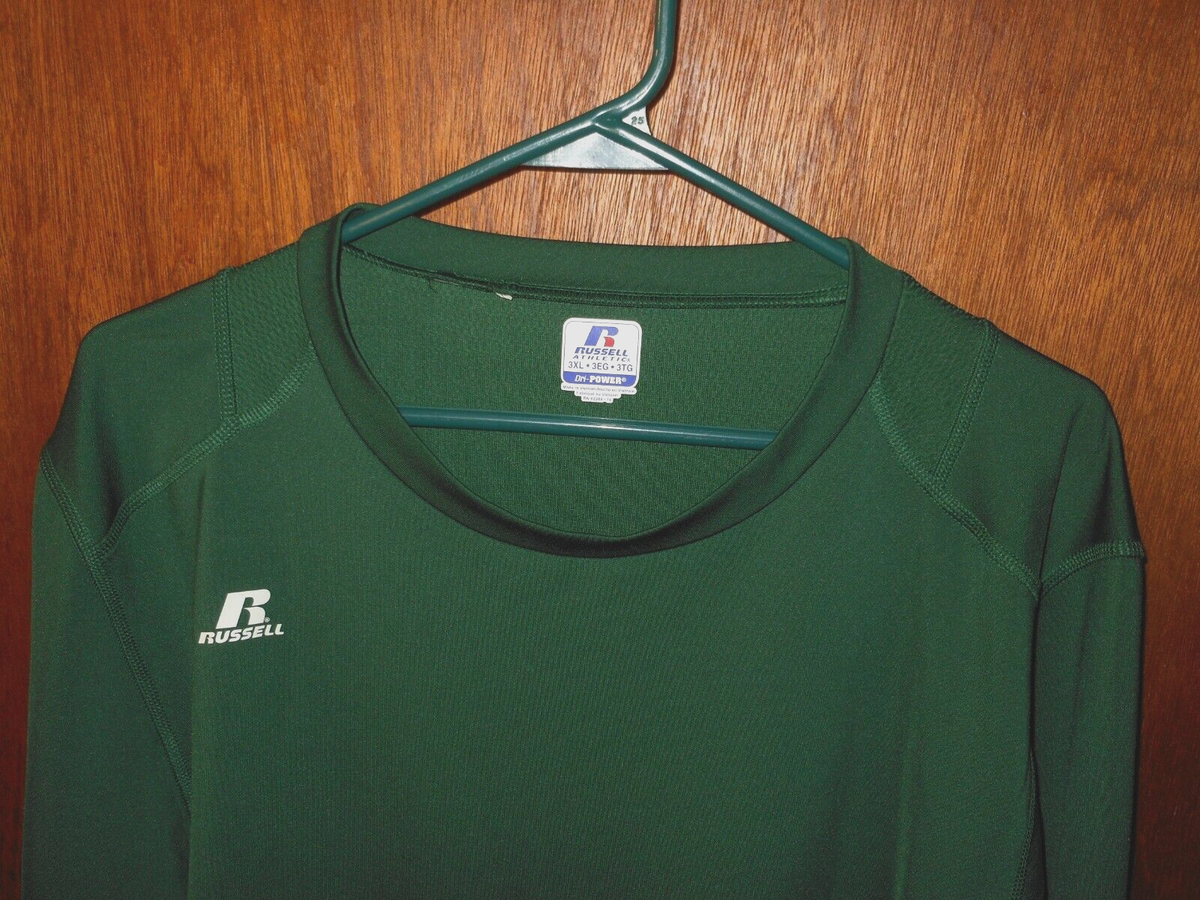 Russell Athletic Dri-Power Adult 3XL (44-46) Training Fit Green