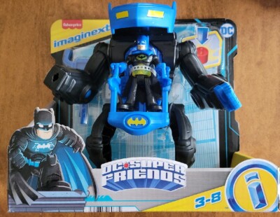Imaginext DC Super Friends Batman Battling Robot Set Lights Up! H3