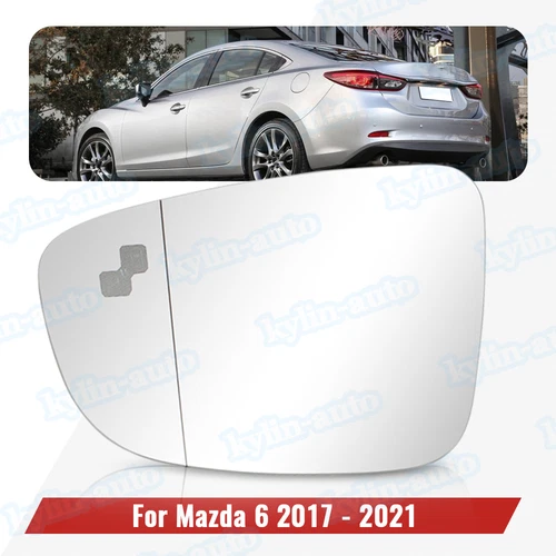 Heated Mirror Glass W/ Blind Spot For Mazda 6 2017-2021 Left Driver Side