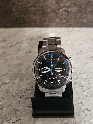 Seiko 7T92 0NT0 Chronograph 100m Quartz Watch | eBay