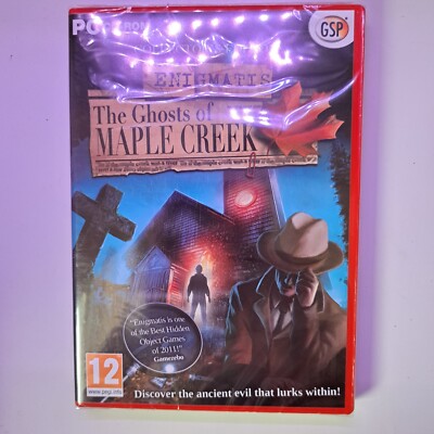 ENIGMATIS THE GHOSTS OF MAPLE CREEK Collectors Edition PC Spiel CD Rom BRANDNEU