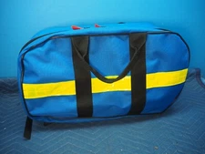 Go Mfg Innovations Oxygen Airway Bag Blue Backpack - EMS EMT Fire Ambulance  NEW