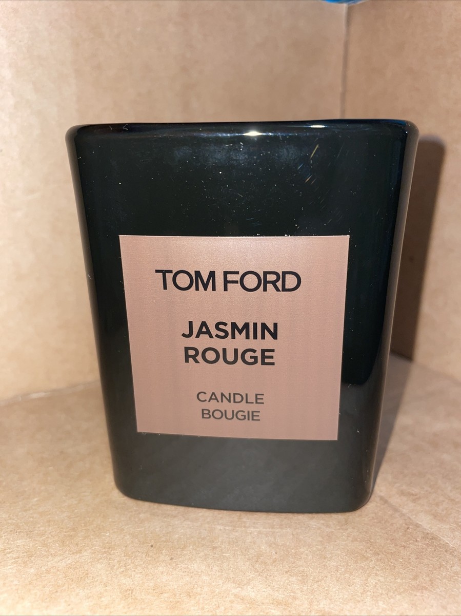 JASMIN ROUGE Tom Ford Candle Bougie in Brown Glass IMPERFECT New