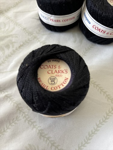 Vintage Coats & Clark's Pearl Cotton Thread Size 5 - Picture 6 of 6