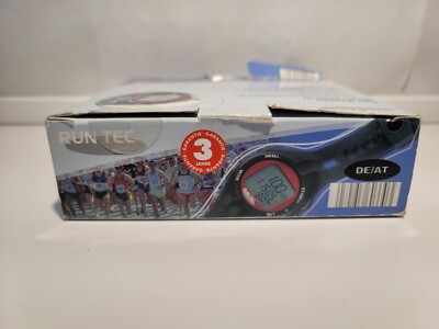 Montre Cardiofréquencemètre Run Tec 60330 – Avec Bracelet Thoracique Et Fixation Vélo – Neuf