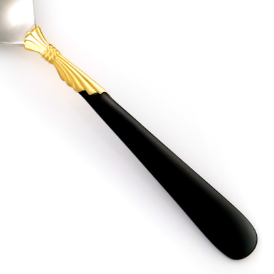 Yamazaki LINDI BLACK Gold Stainless Patrick 18/8 Silverware CHOICE Flatware