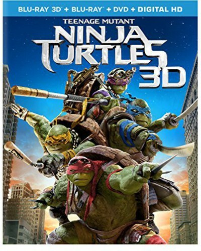 【中古】 3D Blu-ray Teenage Mutant Ninja Turtles 北米版 Teenage Mutant Ninja Turtles (2014) [Blu-ray 3D + Blu-ray + DVD +