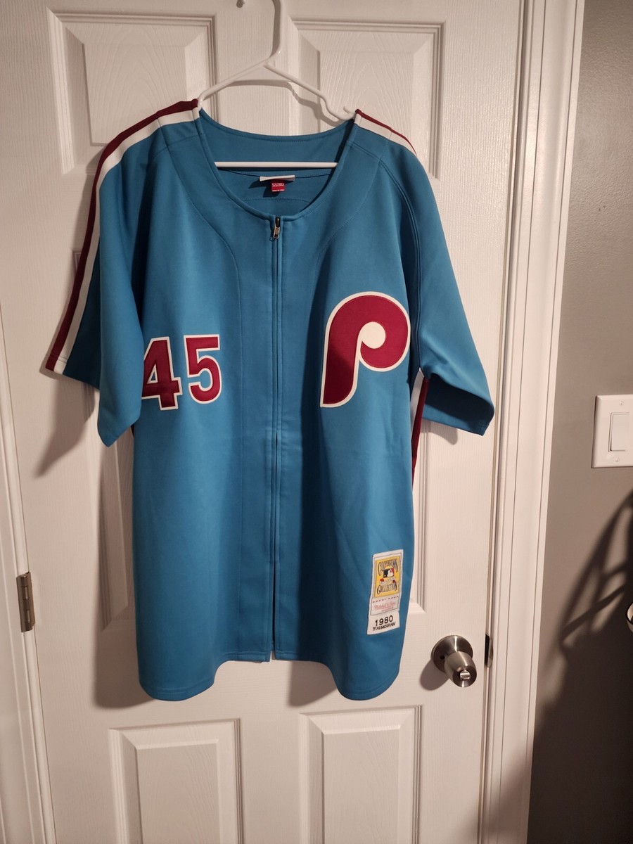 Authentic Mitchell & Ness 1980 Tug McGraw Philadelphia Phillies