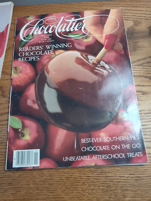 CHOCOLATIER Magazine November 1986 Readers' Winning Chocolate Recipes Pies