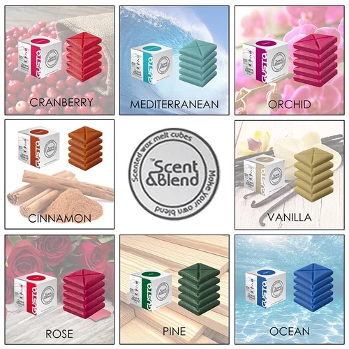 Scent Fragrance WAX MELTS  Cubes Oil Burner AROMA Perfume Tarts Snap Bar