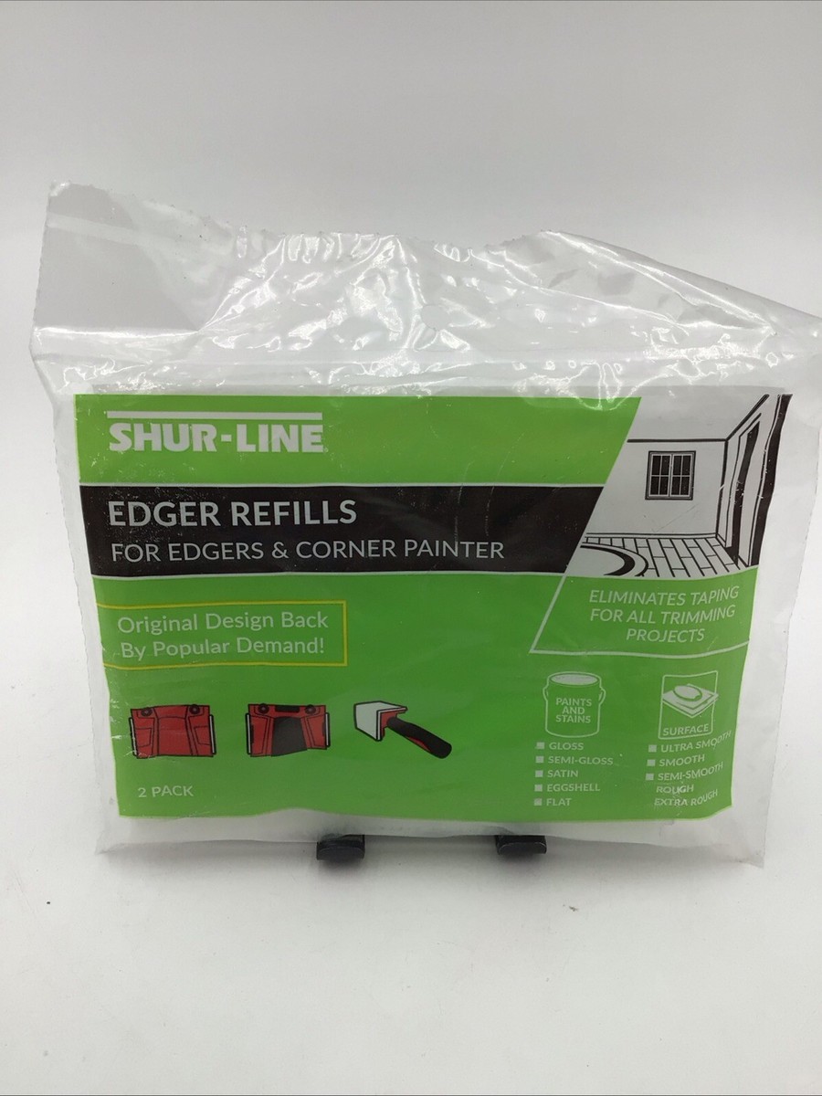 SHUR-LINE Edger Refills for Edgers & Corner Painter – 2 Pack