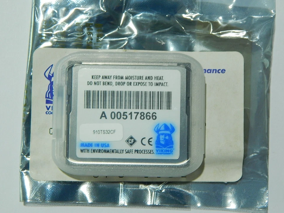 New Sealed VIKING COMPACT FLASH  MEMORY CARD, CF32M - Image 4 of 4