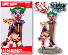 HARLEY QUINN DC Direct DC Comics Bombshells 13.5-Inch Limited 5000 DLX Statue