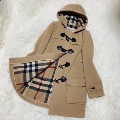 Levere tolerance panik BURBERRY Brit Hooded Duffle Coat 100% Wool US Size 8 Beige Casual  Women&#039;s | eBay