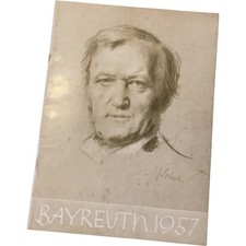 Bayreuth 1957 Theatre Programme Richard Wagner Festival Collectable Ephemera