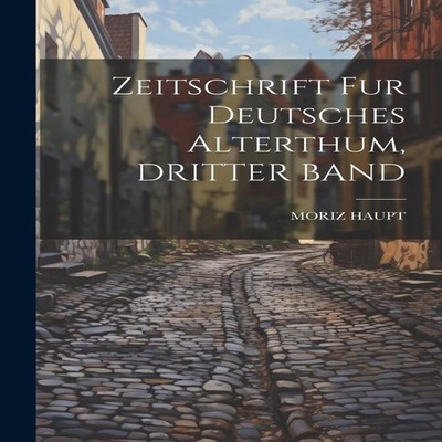 Zeitschrift Fur Deutsches Alterthum DRITTER BAND MORIZ HAUPT. Pap