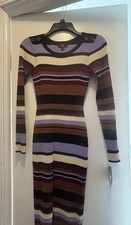 I.N. San Francisco Women’s Stripped Sweater Dress