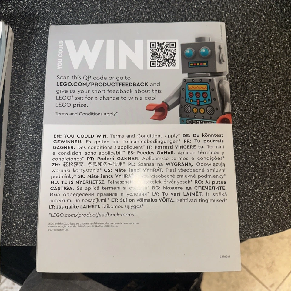 🔥 LEGO 75379 STAR WARS R2-D2 INSTRUCTION MANUAL ONLY- No Bricks - Image 4 of 4