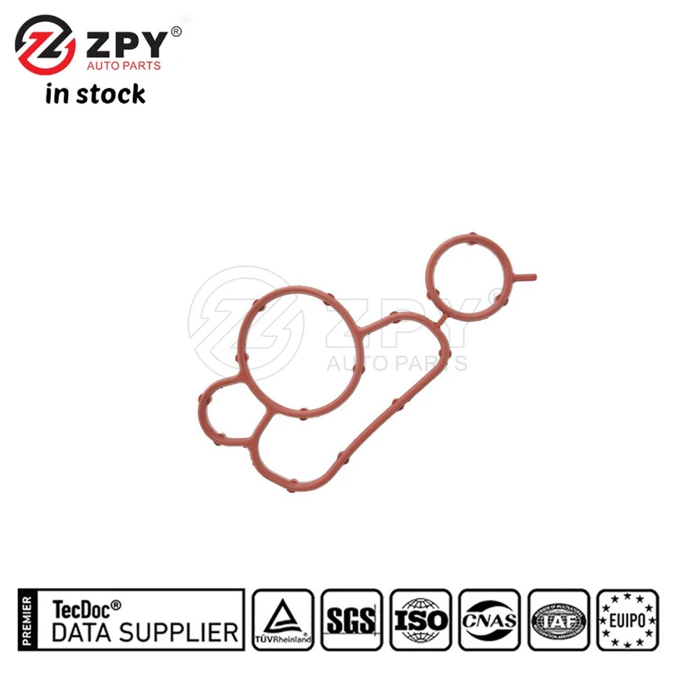 ZPY Engine Oil Cooler Gasket For Audi A3 A4 A6 Q5 VW Beetle 06J115441B - Image 2 of 4