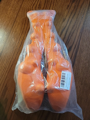 Orange Lobster Trapezius Upper Back Trigger Point Massager / Neck Stretcher