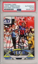 2011 TOPPS AMERICAN PIE TOUR DE LANCE ARMSTRONG SIGNED AUTOGRAPHED PSA DNA COA