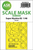 Super Mystere B2 One-Sided Express Fit Mask For Special Hobby / 1:48