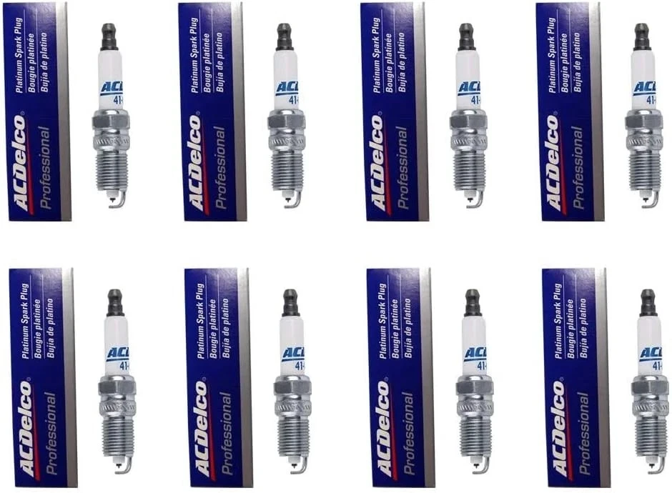 Set of 8 Platinum Spark Plugs – Fits LS1 LS2 LS3 L99 Corvette Silverado Tahoe. Foto 2 de 4
