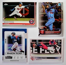 BYRON BUXTON (LOT) 2019-22 Topps & Panini Exclusive Inserts *Nice Set* Twins MVP