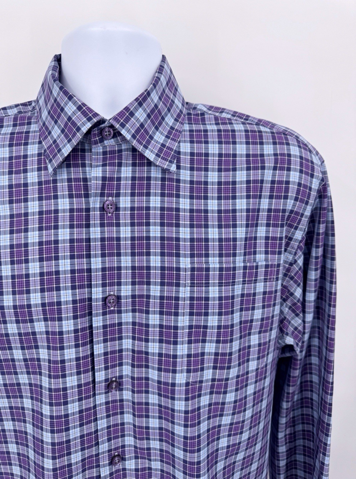 Robert Talbott Classic Men's Large Button Down Sh… - image 1