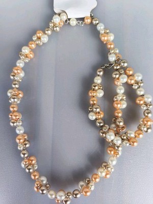 Set de Cristal Checo: Collar y Pulsera / Czech Crystal Set: Necklace & Bracelet
